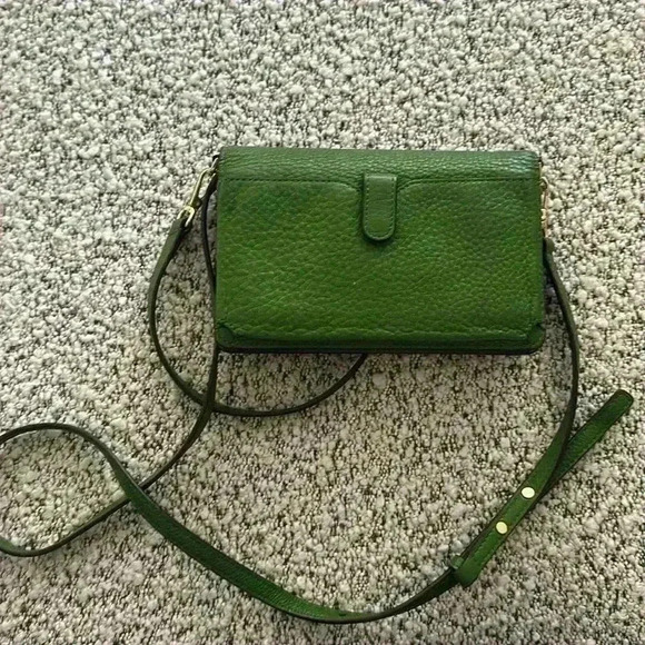 MICHEL KORS Floral Embellished Pebbled Leather Convertible Crossbody Bag - Picture 4 of 8